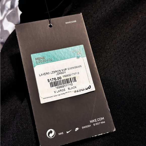 Nike Black MVP Basketball Jersey - Picture 5 of 7